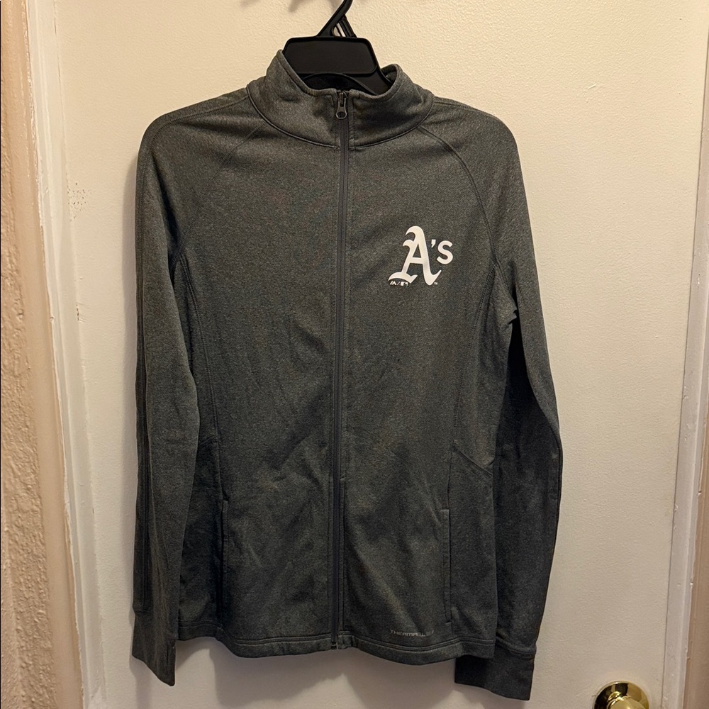 Women's Gray Full-Zip Jacket